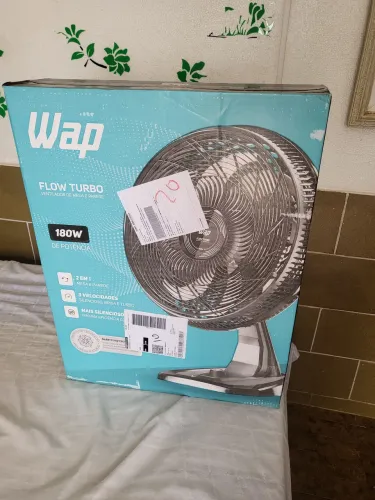 Ventilador de Mesa e Parede Wap Flow Turbo 180W 50 