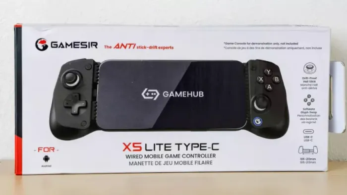Controle Gamer Mobile Gamesir X5 Lite Tipo C Android/iPhone, 12x 19,24