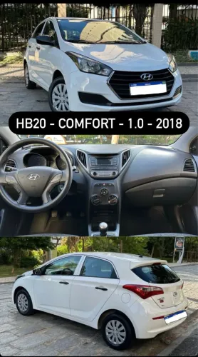 Hyundai HB20 Comf./c.plus 1.0 Flex 12V 2018