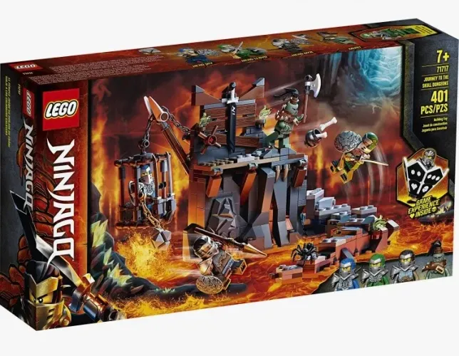 Lego Ninjago 71717 - Viagem até as Masmorras das Caveiras - Novo