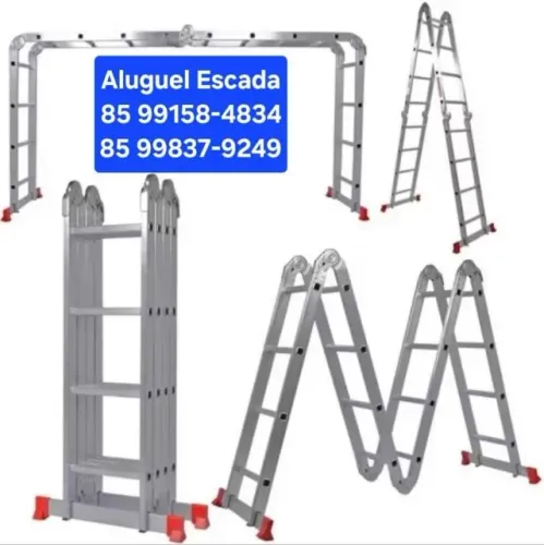 Aluguel de escada articulada 5m