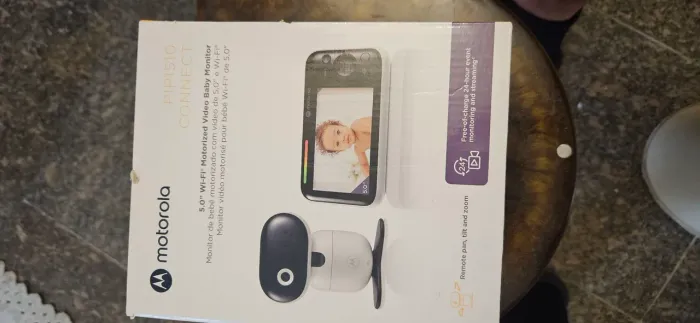 TROCO com receiver antigo Monitor de Bebê Motorola com Câmera Motorizada 5.0''