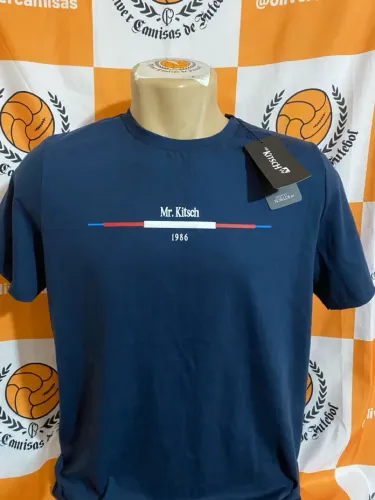 Camiseta Azul Mr. Kitsch 1986