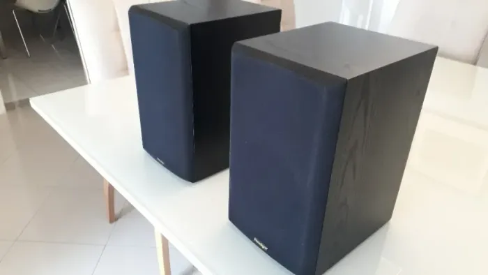 Par De Caixas Paradigm Titan V2 Preto 