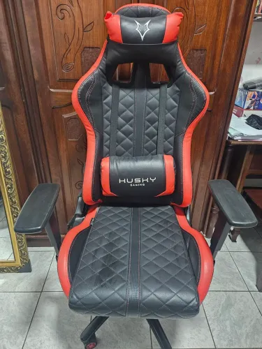 Cadeira Gamer Husky Gaming Vermelha e Preta