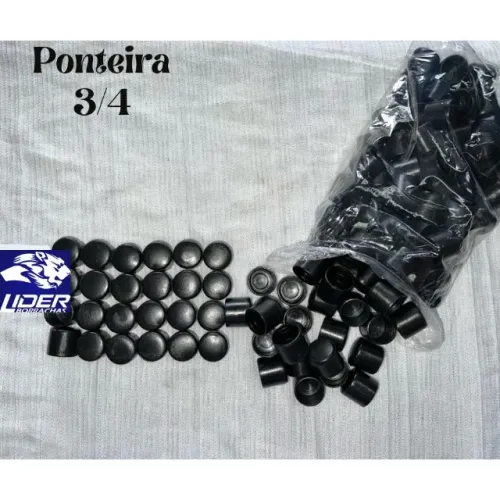 Ponteiras 3/4  'pezinho' para pé de cadeira.