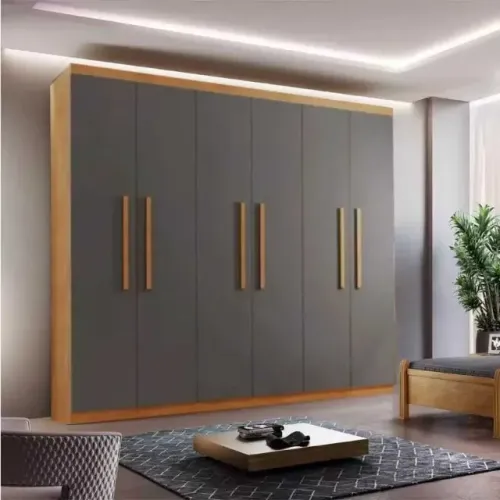 Guarda Roupa 6 Portas 2 Gavetas 100% MDF Novo Varios Modelos