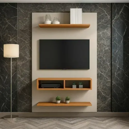 Painel Byte Off White/Mel (PRODUTO NOVO DE FÁBRICA)