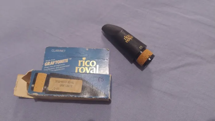 Boquilha Rico Royal C5 para Clarinete