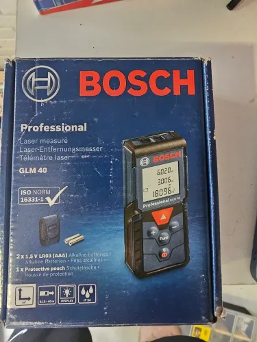 Trena a Laser Bosch GLM 40 - Novo