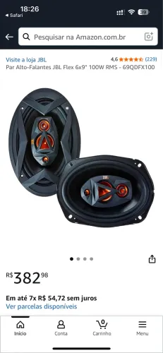 Bocas JBL flex 6x9