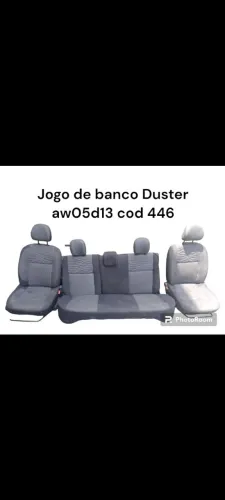 Jogo de banco Duster 