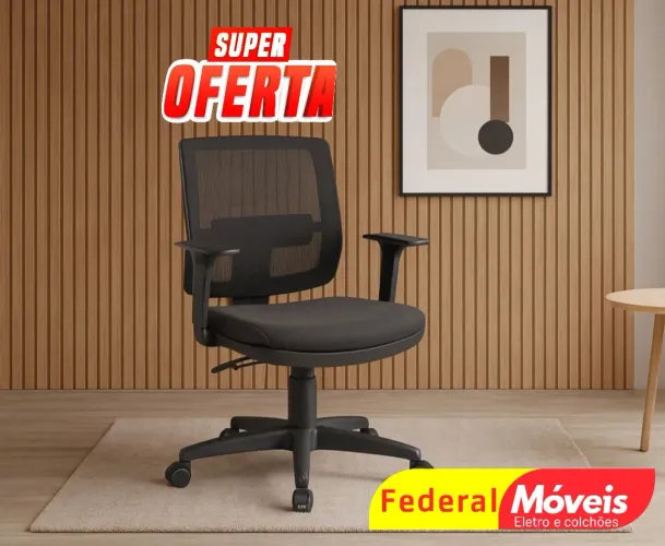 Cadeira Giratória Brizza Executiva - Qualidade e durabilidade garantidas!