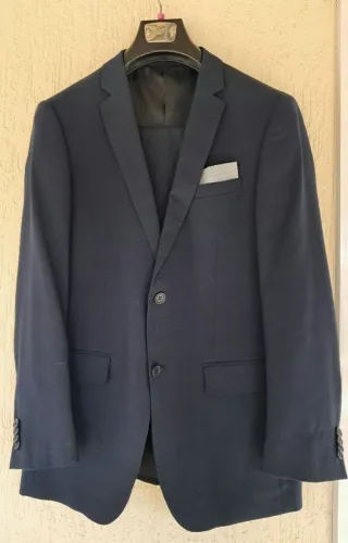 Terno Masculino Buckman,  Azul Marinho,  Elegante