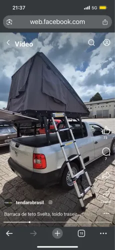 Rack super reforçado para barraca de teto