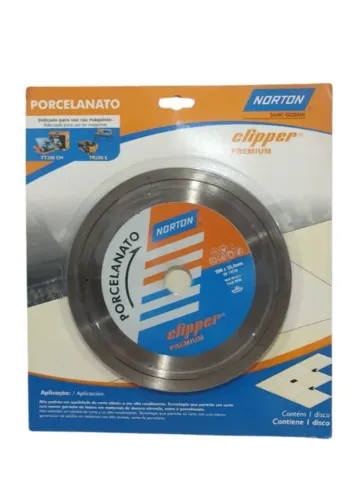 Disco Diamantado - Porcelanato Premiun 230x25,4 - Clipper - Novo