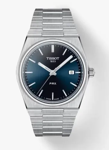 Relógio Tissot Prx 40mm Quartz azul original novo