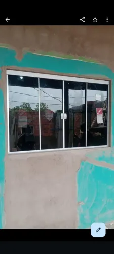 Janela de Alumínio com Vidro