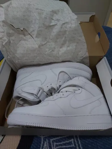 Tênis Nike Air Force 1 MID - Cano Alto - sem uso - TAM44