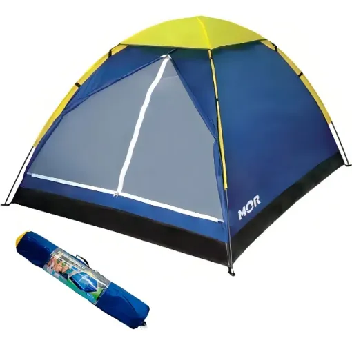 Barraca De Acampamento Até 4 Pessoas modelo Iglu Azul Mor - 4 Lugares