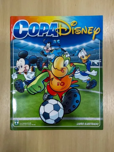 ÁLBUM DE FIGURINHAS COPA DO MUNDO DISNEY - COMPLETO 2014