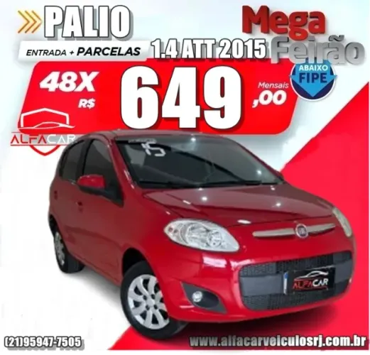 PALIO 1.4 ATTR. 2015 IMPECÁVEL!!!