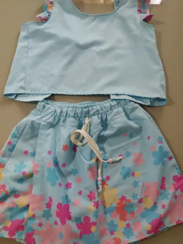 Conjunto Infantil Floral