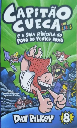 Livro Capitão Cueca