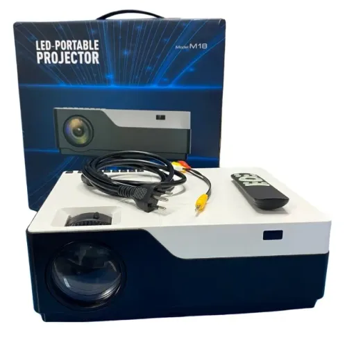 Projetor Brazilpc Bpc 1080p M18 5000 Lumens Full Hd 110/220v