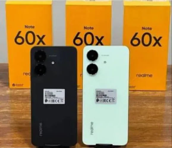 Celular Realme Note 60x 128/04 Novo Entregamos Rápido + Capa e Película 
