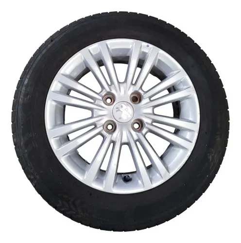 Jogo Roda Aro 15 Peugeot 208 4x108 Tala 6 Original