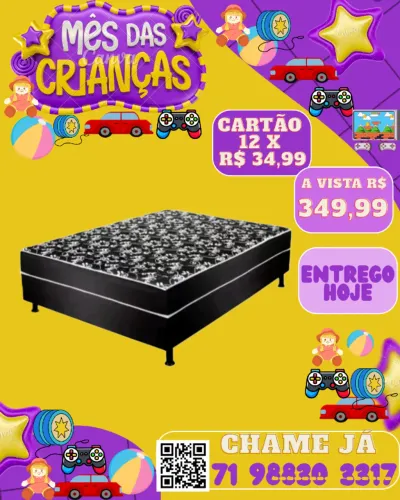 Cama Para Casal Box