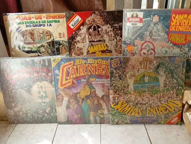 Lote de Lps carnaval (escola de samba etc)