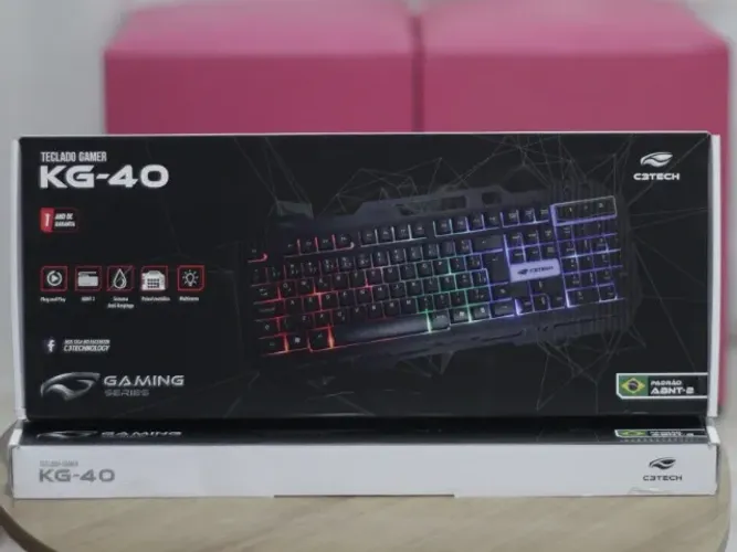 Teclado Gamer RGB C3Tech
