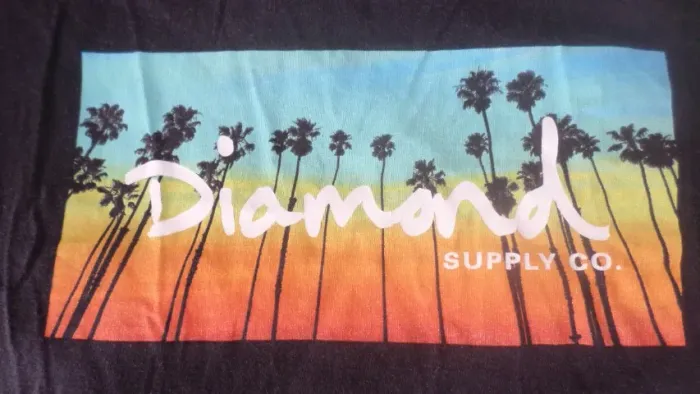 Camiseta Diamond Skateboards Gringa Tubular XL