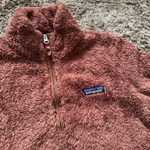 jaqueta patagonia feminina half zip teddy