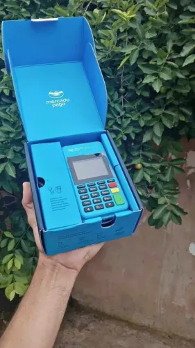 MÁQUINA DE CARTÃO POINT PRO 2 - CHIP 3G E WIFI - MERCADO PAGO