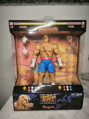 Street fighter Sagat Jada toys lacrado 