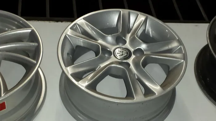 Rodas de liga leve aro 14 Vw golf europeu Prata 4x100 novas