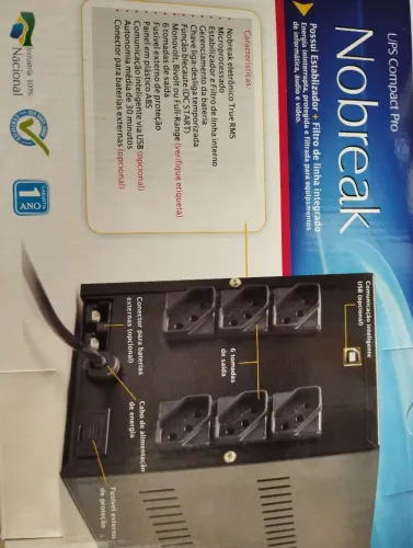 Ups compacto pro nobreak TS Shara 