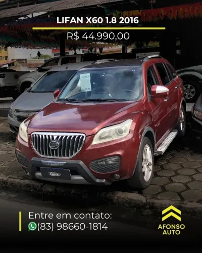 Lifan X60 1.8 16V 128cv 5P Mec. 2016