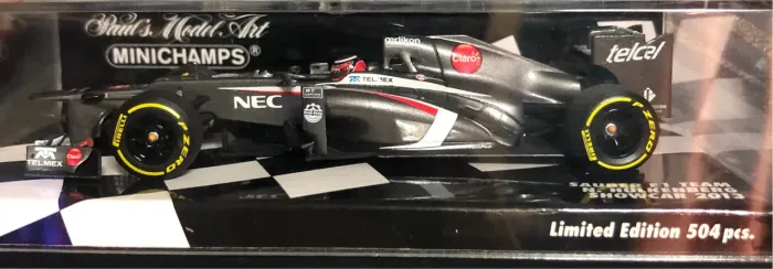 Miniatura de Fórmula 1 Minichamps Sauber C31 Hulkenberg 2013 escala 1/43