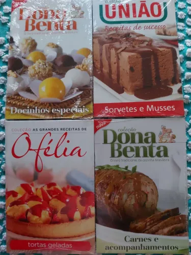Livros de Receitas Dona Benta e Ofélia