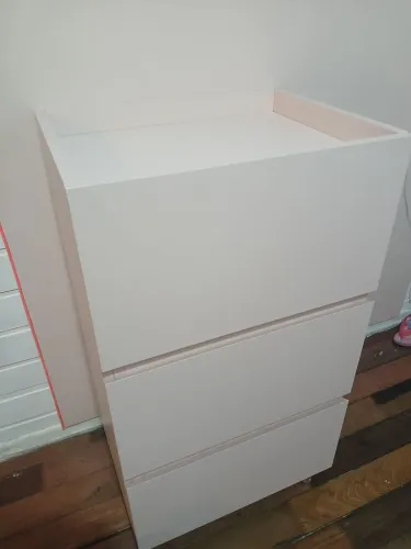 Carrinho auxiliar MDF milk-shake 