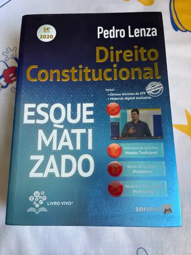Livro Direito Constitucional Esquematizado Pedro Lenza 24º Edição