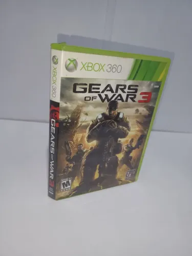 Gears of war 3 mídia física original Xbox 360