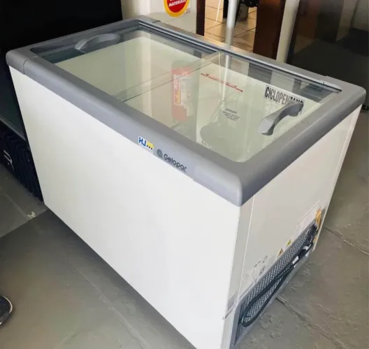 MB Frezer Expositor NOVO 300L Gelopar 