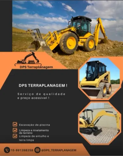 Serviço de terraplanagem 