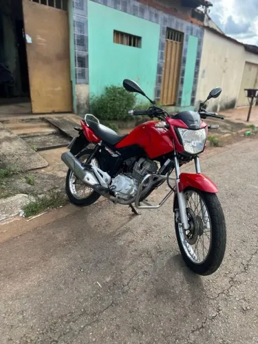 Honda cg fan 150 ótimo estado de conservação segunda dona moto de mulher super conservada 