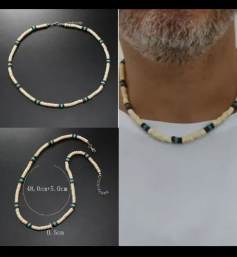 Colar Masculino Estilo Surfista